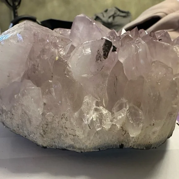 Amethyst Crystal candle holder - Picture 7 of 8